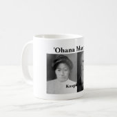 ʻOhana Marciel Weiß 11 Unze-Klassiker-Tasse Kaffeetasse (Vorderseite Links)