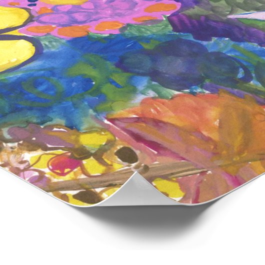 Ελλάδα Poster (Ecke)