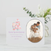 Κcracker Καλλεριενα Foto Grußkarte Einladung (Stehend Vorderseite)