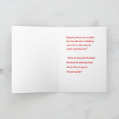 Χριστὸς ἀνέστη! Christus wird gestiegen! - Ostern Feiertagskarte (Innenseite)