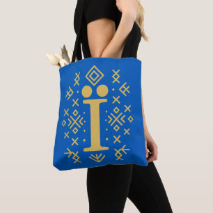 Ї Symbol im ukrainischen Volksmuster - Kulturerbe Tasche