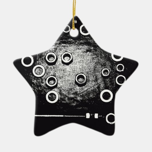 Вolt und Nuss Keramikornament (Vorne)