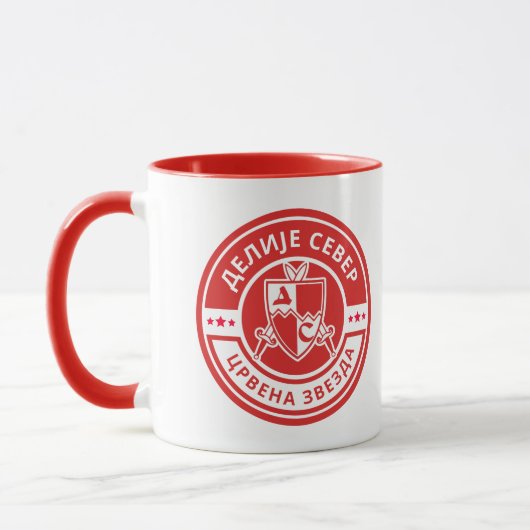 Делије Север Црвена Звезда  Tasse (Links)