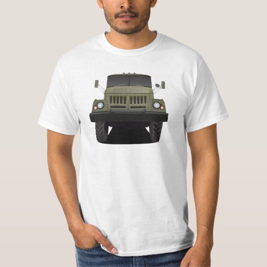 З иЛ-131 ZIL-131 Armeemaschine T-Shirt (Vorderseite)