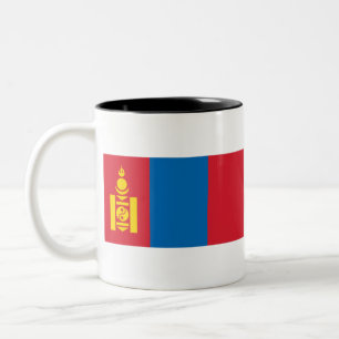 М н г л У о Zweifarbige Tasse