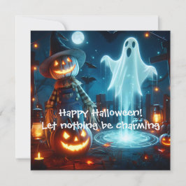 Р Postcards mit guten Glückwünschen zu Halloween