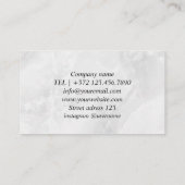 С р т х в а о visitenkarte (Rückseite)