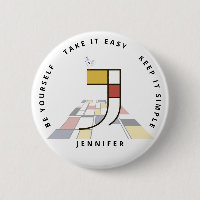 С aptivierende Neoplastik Art Monogram. Buchstabe 