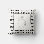 С artoon Birth Baby Boy for Kids Polka Kissen (Vorderseite)