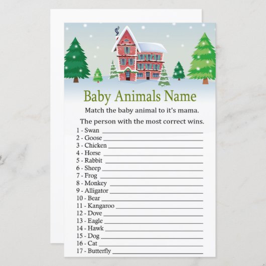 С Baby Animes Name Spielbabydusche (Vorne/Hinten)