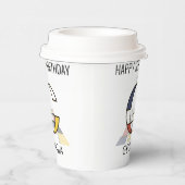 С Ool Neoplasticism Style Monogram. Buchstabe G Pappbecher (Rechts)