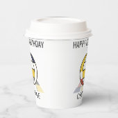 С Ool Neoplasticism Style Monogram. Buchstabe O Pappbecher (Links)