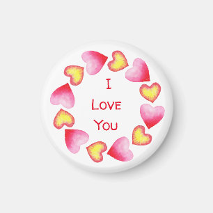 С romantisch I Liebe You Valentine's Day Magnet