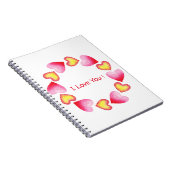 С romantisch I Liebe You Valentine's Day Notizblock (Rechte Seite)