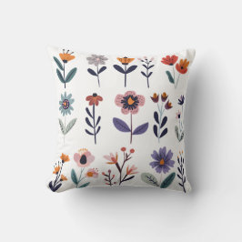 С Sammlung von VektorBlume Kissen