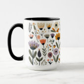 С Sammlung von VektorBlume Tasse (Links)