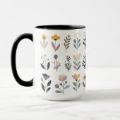 С Sammlung von VektorBlume Tasse (Links)