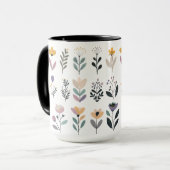 С Sammlung von VektorBlume Tasse (Vorderseite Links)