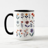 С Sammlung von VektorBlume Tasse (Links)