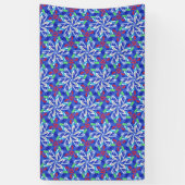 С Schneeflocken Banner (Vertikal)