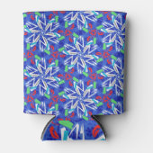 С Schneeflocken Dosenkühler (Vorderseite)