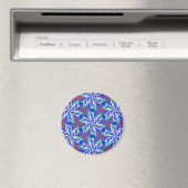 С Schneeflocken Magnet (In Situ (Geschirrspüler))