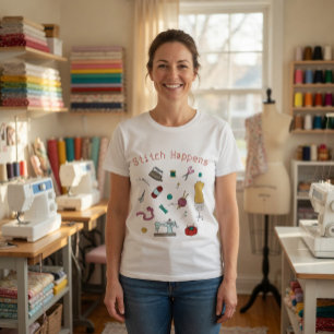 С T - Shirt für Näh- und Crafting-Tools