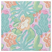 С und Pflanze. Stoff (Nahaufnahme)