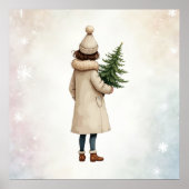 С Weihnachtsposter Poster (Vorne)