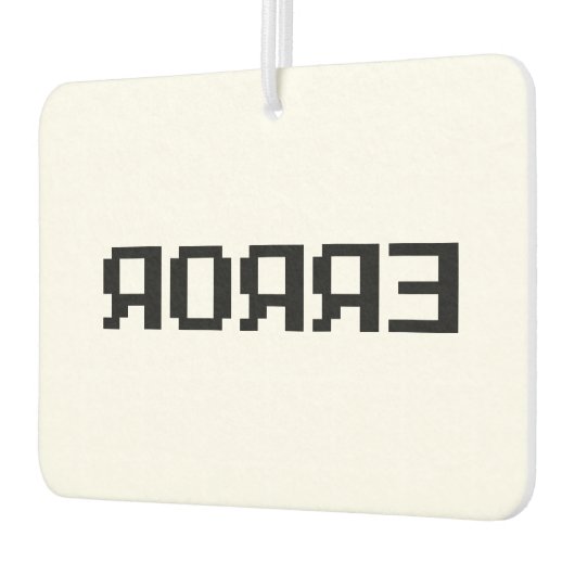 Я Я Я Ǝ | FEHLER AUTOLUFTERFRISCHER (Links)