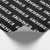 Я Я Я Ǝ | FEHLER GESCHENKPAPIER (Ecke)