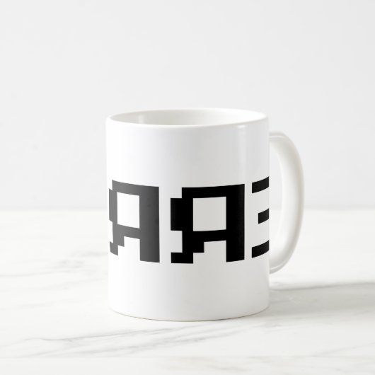 Я Я Я Ǝ | FEHLER KAFFEETASSE (VorderseiteRechts)