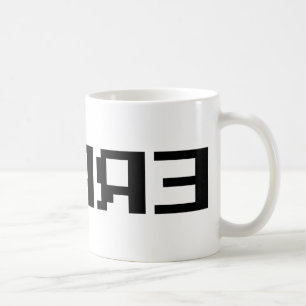Я Я Я Ǝ FEHLER KAFFEETASSE