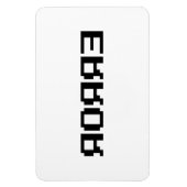 Я Я Я Ǝ | FEHLER MAGNET (Vertikal)