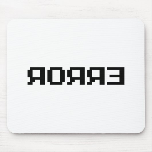 Я Я Я Ǝ | FEHLER MOUSEPAD (Vorne)