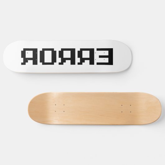 Я Я Я Ǝ | FEHLER SKATEBOARD (Horizontal)