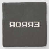 Я Я Я Ǝ | FEHLER STEINUNTERSETZER (Vorderseite)