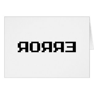 Я Я Я Ǝ   FEHLERKARTE