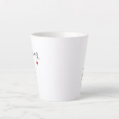 с Kitten und Red Heart Milchtasse (Vorderseite)