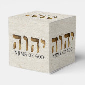 י ה ה /YHWH/Yahweh Geschenkschachtel (Rückseite)