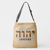 י ה ו ה Jehovah Tragetaschen Mit Langen Trägern (Rückseite)