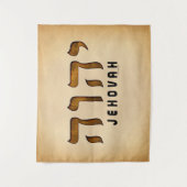 י ה ו ה Jehovah Wandteppich (Vorderseite)