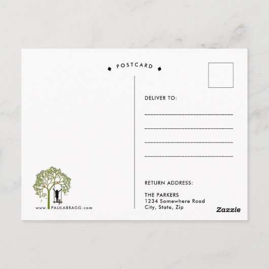 י ש ע/Yeshua/Jesus Postkarte (Rückseite)