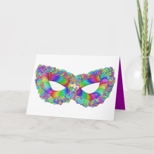 פּ וּ רִ ם Blumenkarte von Purim Vashti Dankeskarte (Vorderseite)