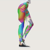 פּ וּ רִ ם Blumenkönigin Purim Vashti. Leggings (Rechts)