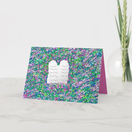 פֶּ סַ ח Pessach 10 Gebote Karte (Vorderseite)