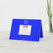 שִׂ מְ חַ ת ו רָ ת שְׁ KARTE (Rückseite)