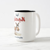أ ب ر ا ج ط ل ح ZWEIFARBIGE TASSE (VorderseiteRechts)