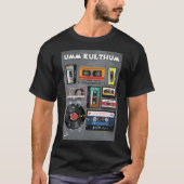 أ م ك ل ث و م أ | Umm Kulthum arabische Lieder T-Shirt (Vorderseite)