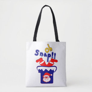🎅 تOh! Sanp, Santa Stuck in einem Kamin Öko-freun Tasche